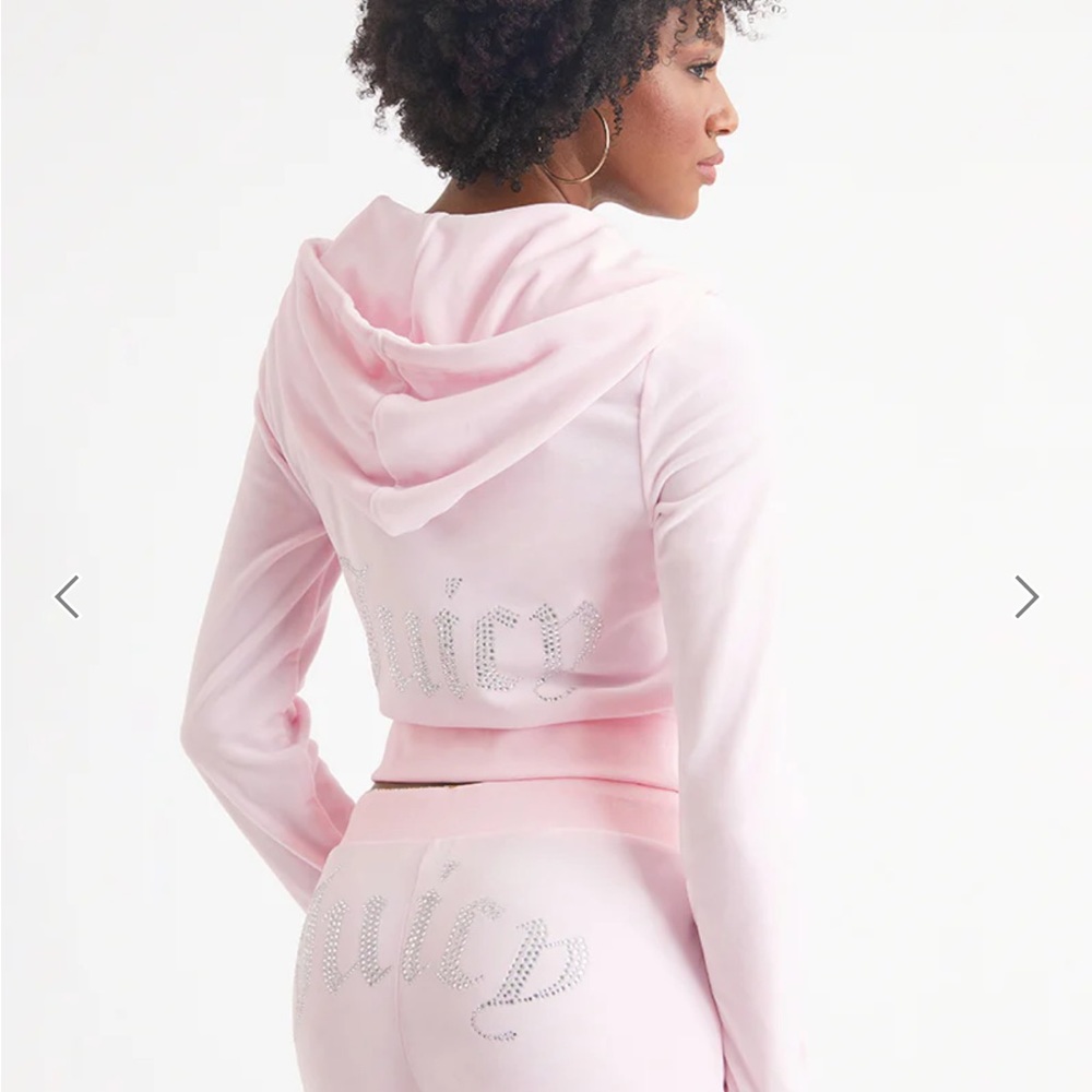 OG BIG BLING VELOUR HOODIE